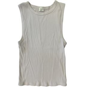 Aritzia Wilfred sleeveless top pale purple women’s small ribbed